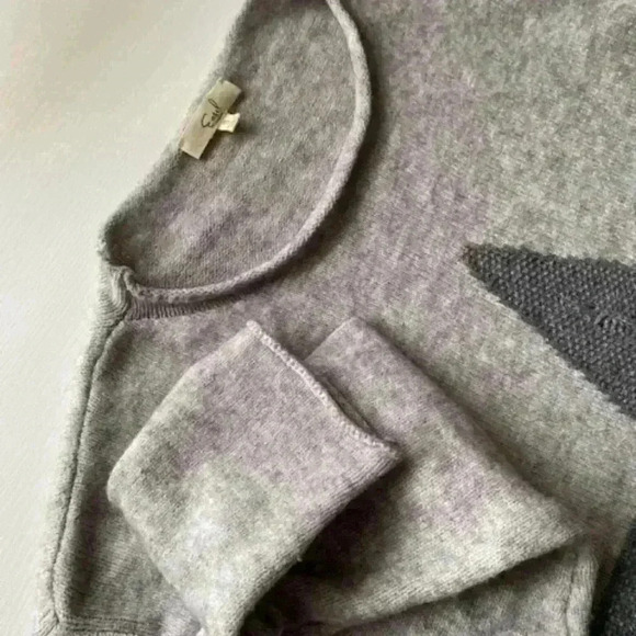 EASEL Starfish Acrylic Blend Women Sweater Light Grey Size S - Picture 6 of 11